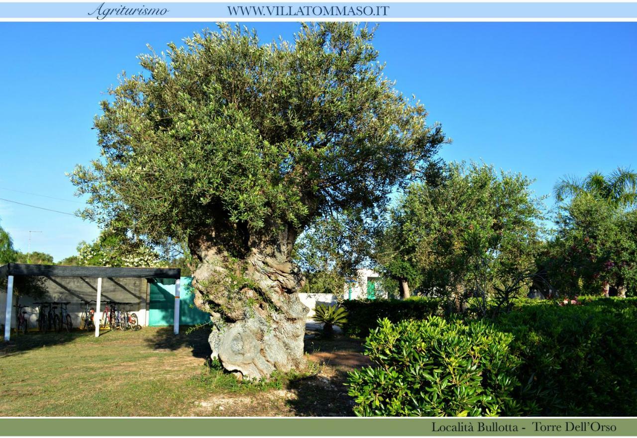 Agriturismo Villa Tommaso Torre dell'Orso Buitenkant foto